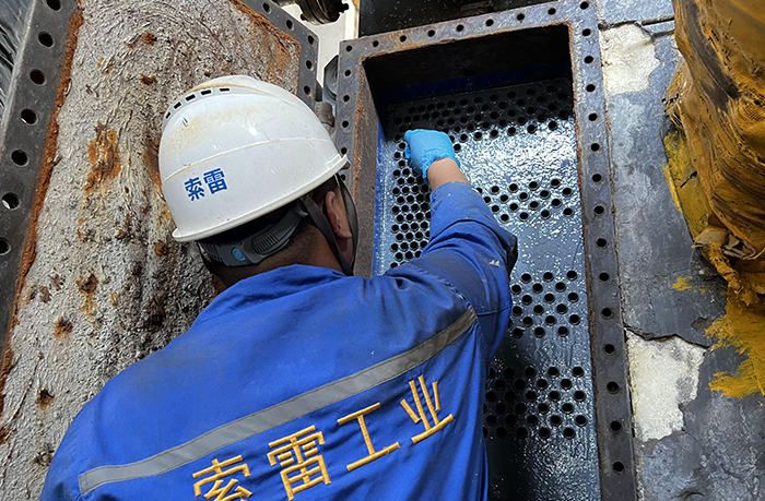 换热器穿孔防腐堵漏治理j9官方网址的解决方案