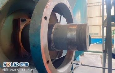 索雷工业现场在线修复水环真空泵轴
