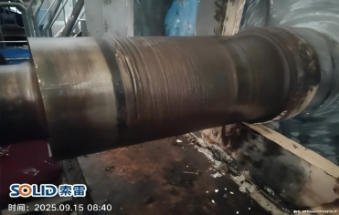 浓缩机轴承位磨损?索雷技术现场快