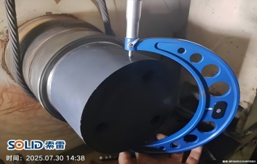 烘缸轴承位修复真的很简单