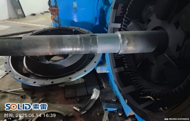 索雷工艺在水轮机轴承位磨损修复中