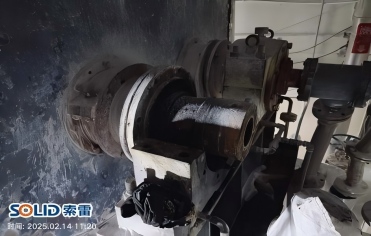 干燥机轴承位磨损修复技术及现场实